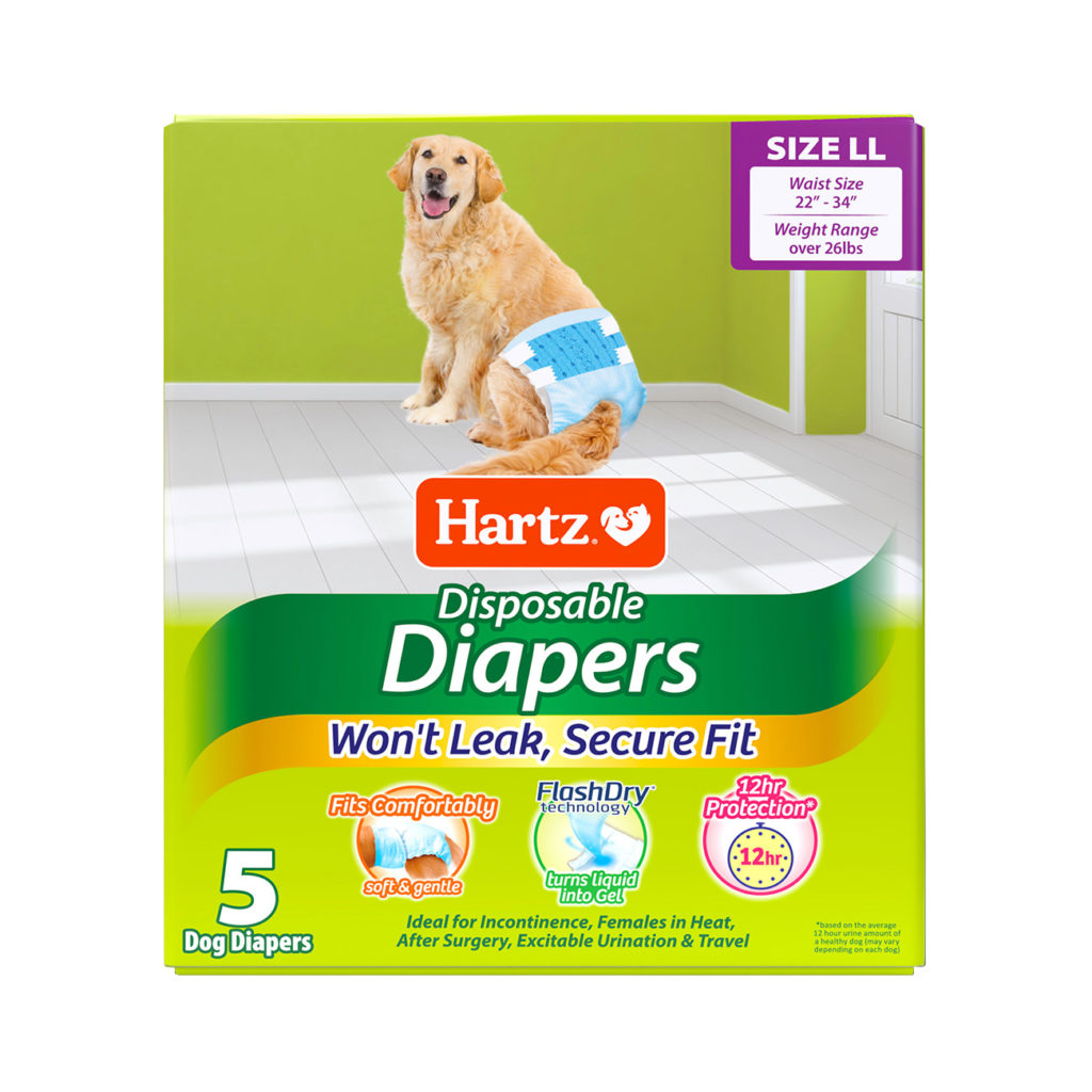 Disposable Diapers and Male Wraps Hartz