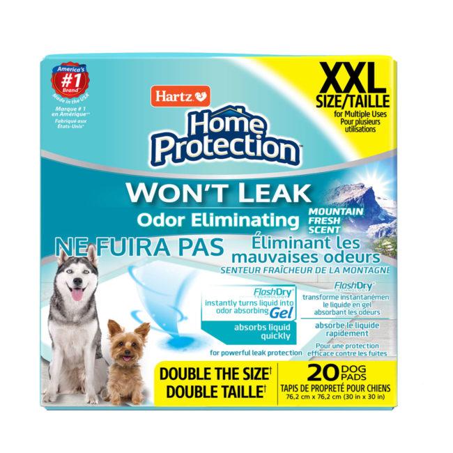 Hartz HPOE Mountain Fresh XXL dog pads. 20 count. Hartz SKU# 3270012976