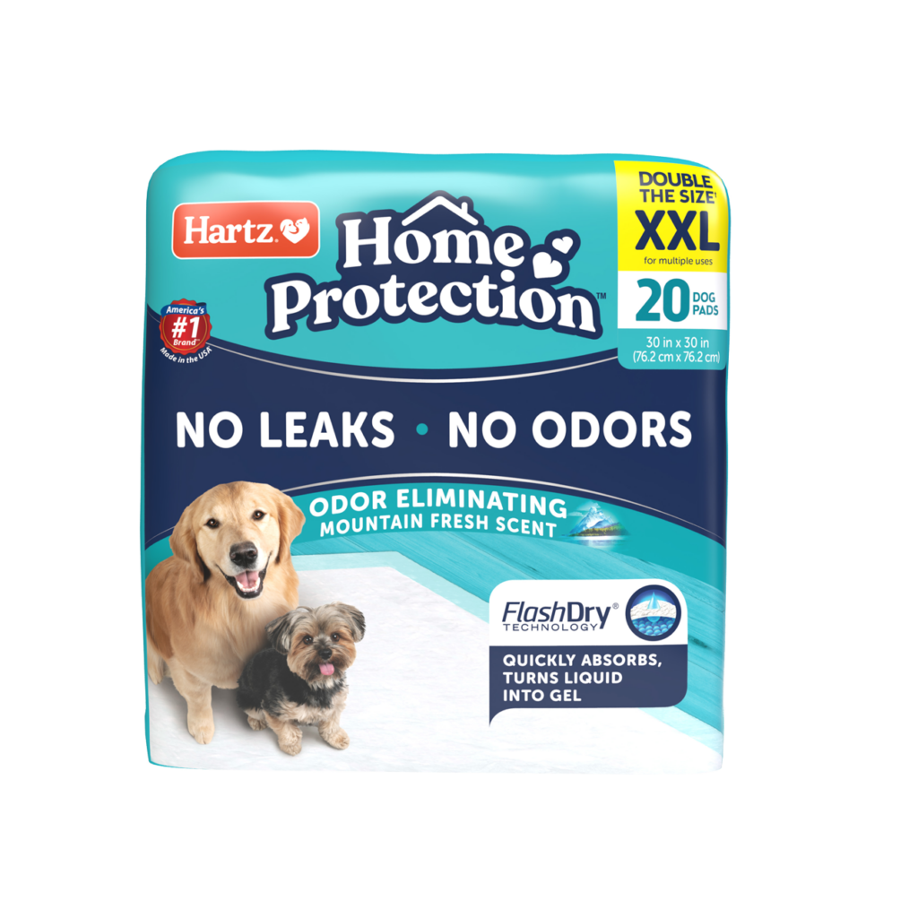 Hartz Home Protection Odor Eliminating XXL Dog Pads 20 count, Mountain