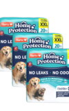 Hartz Home Protection Odor Eliminating leak proof dog pads. Front of package. Hartz SKU# 3270012977