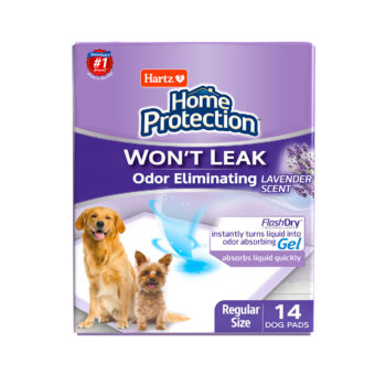 Hartz® Home Protection™ Odor Eliminating Dog Pads 14 Count - Lavender Scent