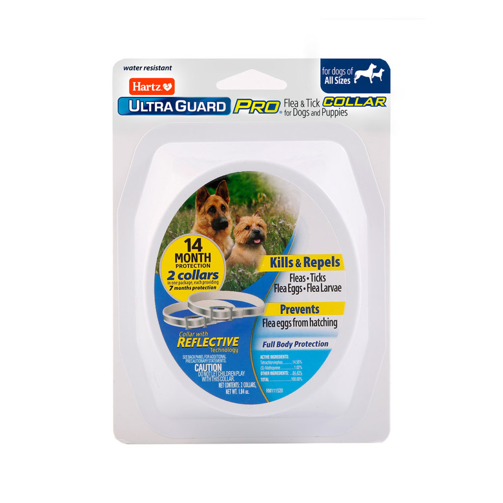 Hartz® UltraGuard Pro® Flea & Tick Collar for Dogs and Puppies 2 Pack Hartz