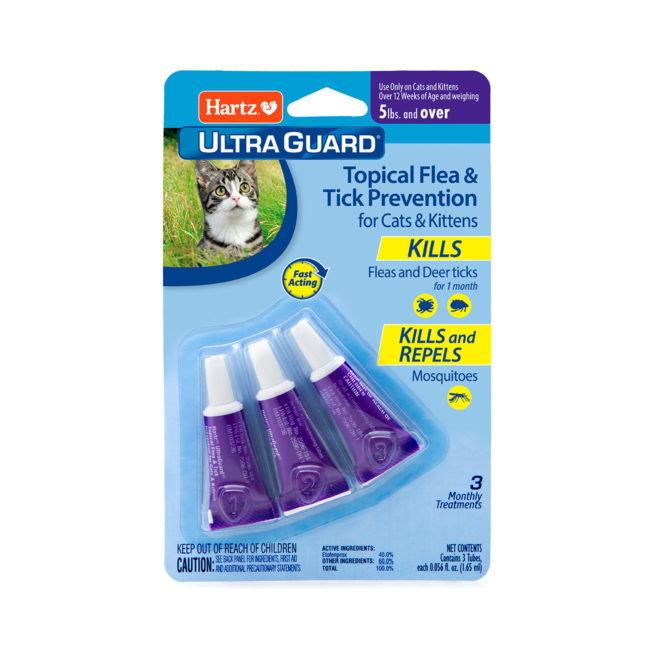 Hartz® UltraGuard® Topical Flea and Tick Prevention for Cats