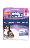 Hartz Home Protection Odor Eliminating 14 count 3XL scented dog pads. Hartz SKU# 3270015894