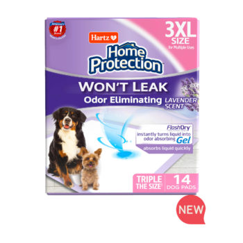 NEW! Hartz Home Protection 3XL scented dog pads. 14 count Hartz SKU# 3270015894