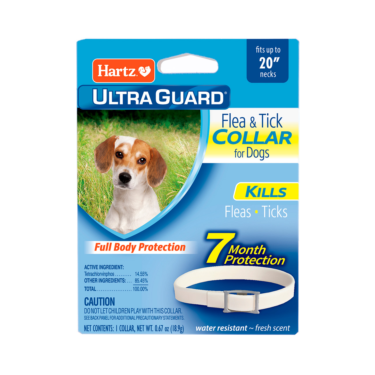 UltraGuard Flea Hartz Mountain Corp Tick Collar for Dogs and Puppies 1 ea 9pk