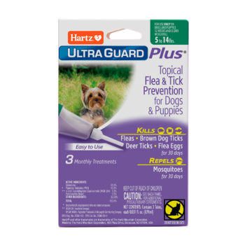 Hartz® UltraGuard Plus® Topical Flea and Tick Prevention for Dogs and Puppies 5-14lbs.