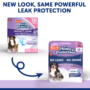 Hartz Home Protection Lavender scented dog pads. New look, same powerful protection.