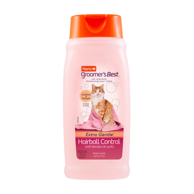 Hartz® GROOMER’S BEST® Hairball Control Shampoo for Cats