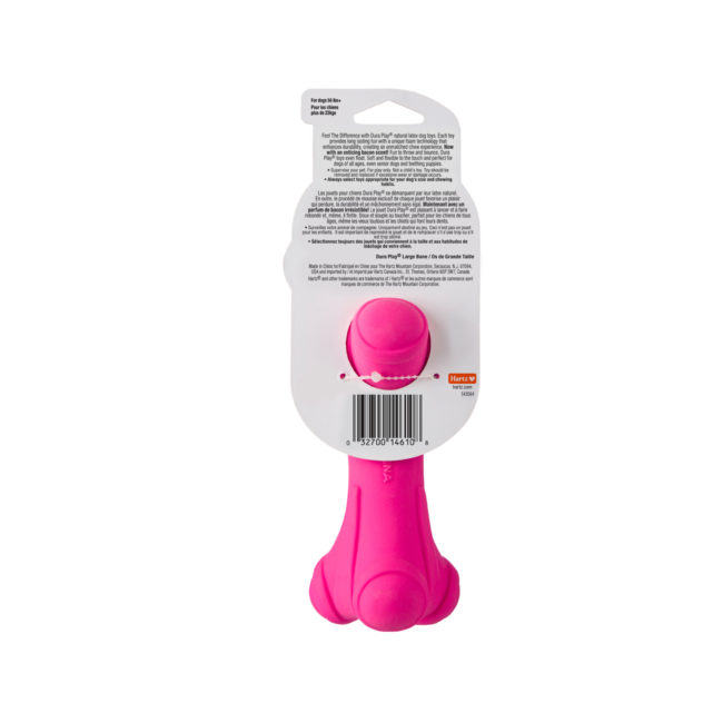 Lightweight pink foam chew toy for large dogs, Hartz SKU# 3270014609