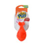 Hartz DuraPlay Rocket. Squeaky orange missile toy for small dogs, Hartz SKU# 3270014805