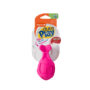 Hartz DuraPlay Rocket. Squeaky pink missile toy for small dogs, Hartz SKU# 3270014805