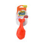 Hartz DuraPlay Rocket. Squeaky orange missile toy for medium size dogs, Hartz SKU# 3270014806