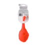 Squeaky orange missile dog toy for large dogs, Hartz SKU# 3270014807