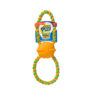 Hartz DuraPlay green and orange cotton rope toy for dogs, Hartz SKU# 3270015386