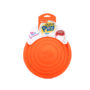 Hartz DurPlay Disc. Orange latex disc dog toy. Hartz SKU# 3270015837