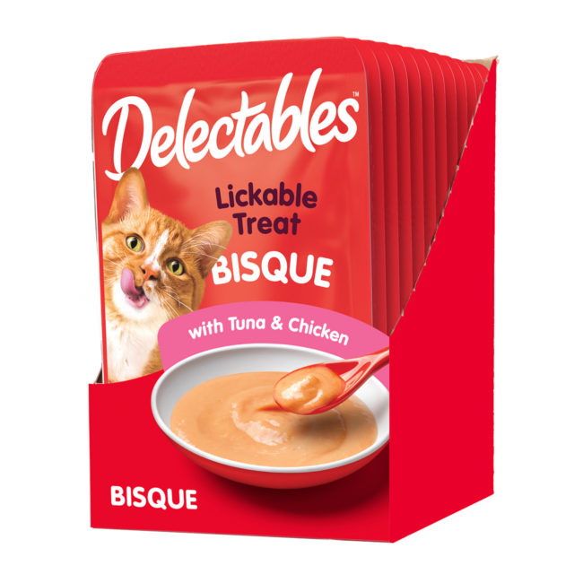 Delectables™ Lickable Treat - Bisque Tuna & Chicken