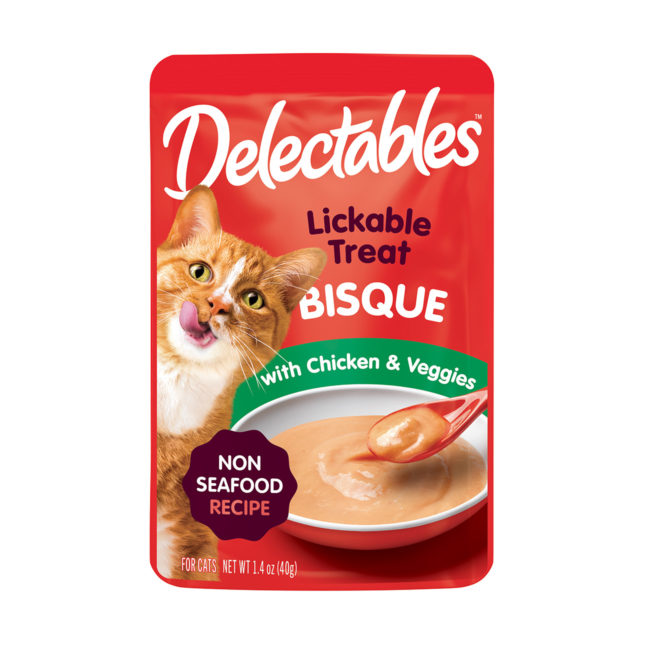 Delectables™ Lickable Treat - Bisque - Chicken & Veggies - Non-Seafood Recipe