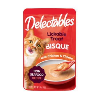 Delectables™ Lickable Treat - Bisque - Chicken & Cheese - Non-Seafood Recipe