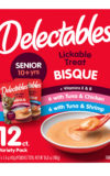 Delectables™ Lickable Treat – Bisque Senior 10+ Variety 12 Pack