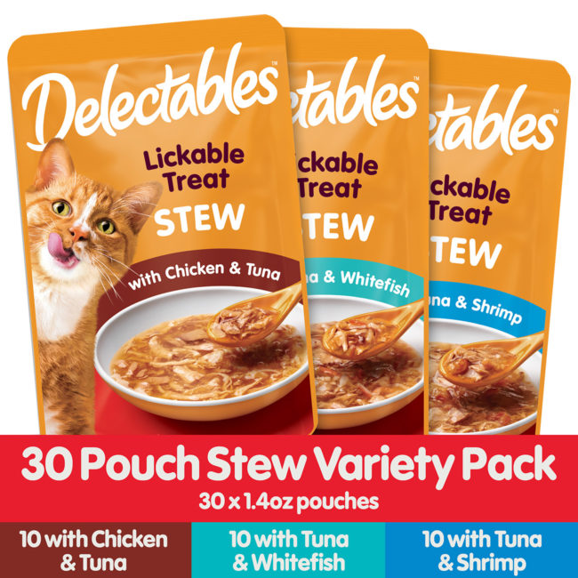 Delectables™ Lickable Treat – Stew 30 Pack Variety