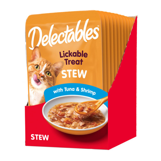 Delectables™ Lickable Treat – Stew Tuna & Shrimp