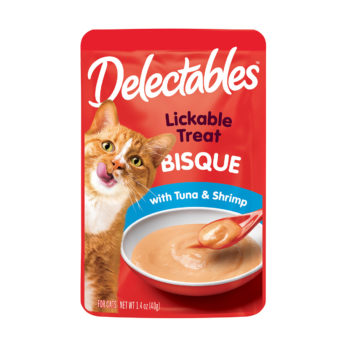 Delectables™ Lickable Treat – Bisque Tuna & Shrimp
