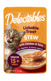 Delectables™ Lickable Treat – Stew - Senior 15+ Chicken & Tuna