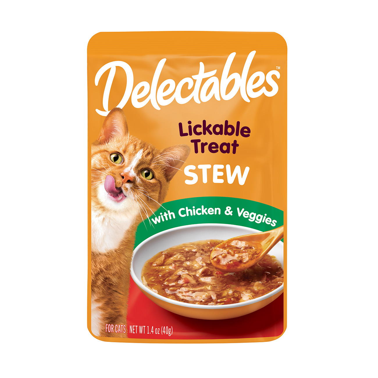 Variety Pack 30 Count Hartz Delectables Stew Lickable Wet Cat Treats for Adult & Senior Cats 