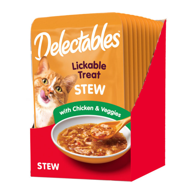 Delectables™ Lickable Treat – Stew Chicken & Veggies