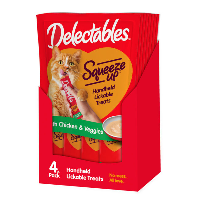 Delectables™ SqueezeUp™ Chicken Veggies - 4 Count