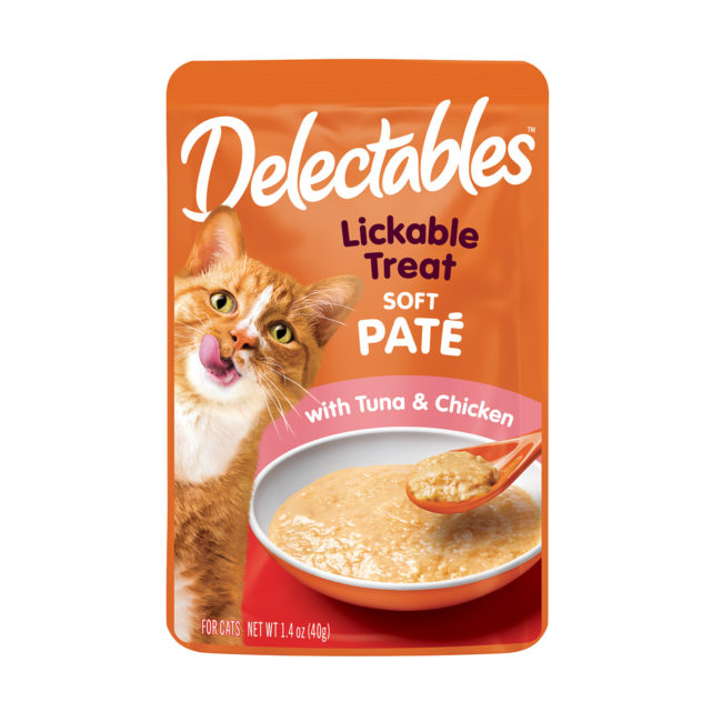 Delectables™ Lickable Treat – Soft Paté Chicken & Tuna