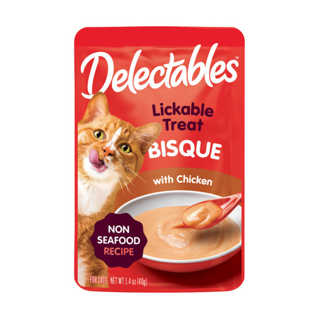 Delectables™ Lickable Treat – Bisque with Chicken Non-Seafood Recipe