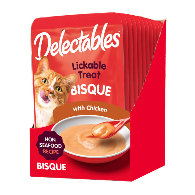 Delectables™ Lickable Treat – Bisque with Chicken Non-Seafood Recipe