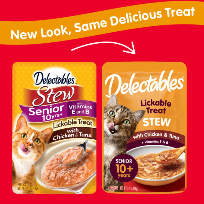 Delectables™ Lickable Treat – Stew - Senior 10+ Chicken & Tuna