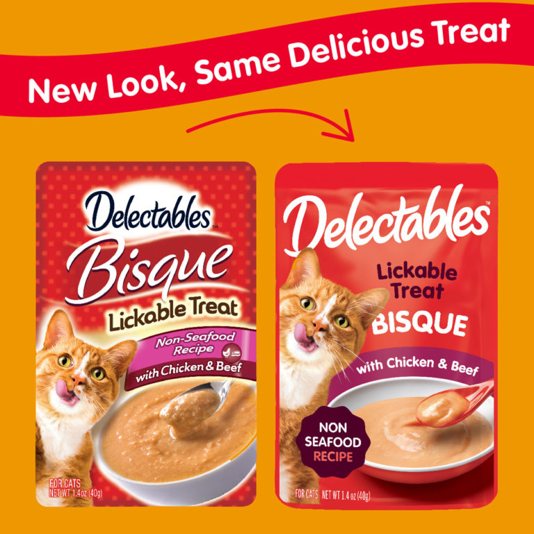 Delectables™ Lickable Treat Bisque Chicken & Beef NonSeafood