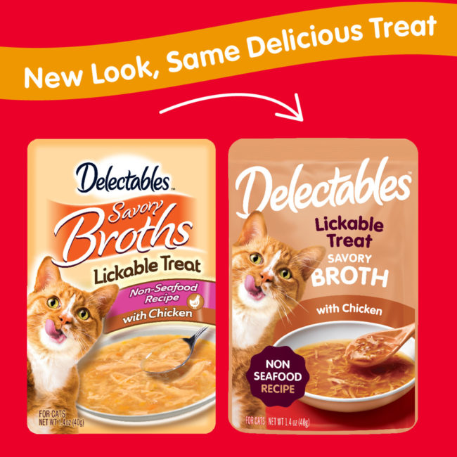 Delectables™ Lickable Treat - Savory Broths - Chicken - Non-Seafood Recipe