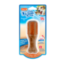 Hartz Chew N Clean drumstick dog toy. Front of dental dog toy package. Hartz SKU# 3270012007.