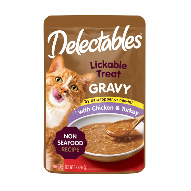 Delectables™ Lickable Treat - Gravy - Chicken & Turkey - Non-Seafood Recipe