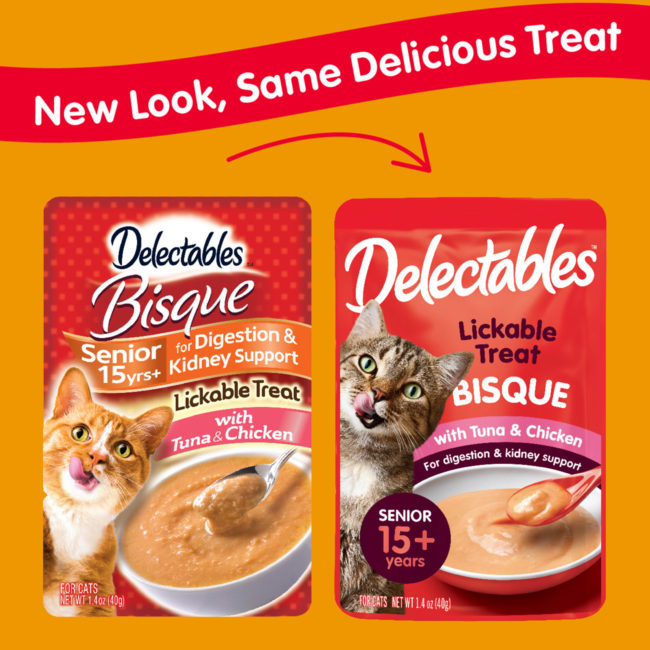 Delectables™ Lickable Treat – Bisque - Senior 15+