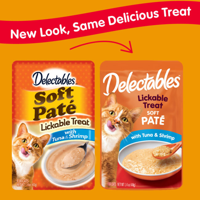 Delectables™ Lickable Treat – Soft Paté Tuna & Shrimp