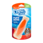 Hartz Chew N Clean Tuff Bone, bacon scented chew toy. Orange. Hartz SKU# 3270097527