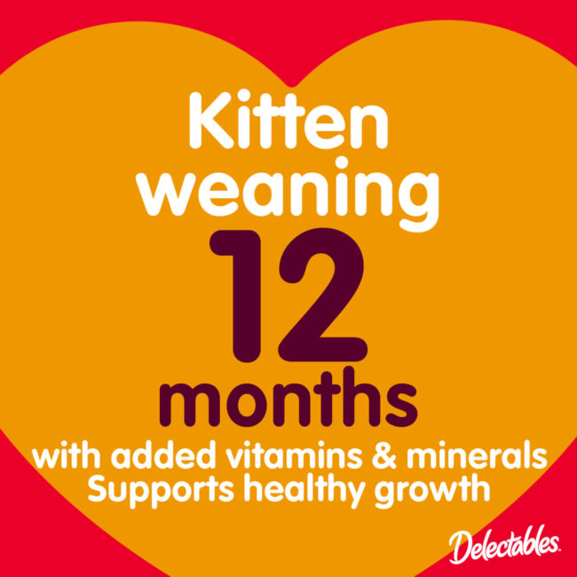 Delectables™ Kitten weaning 12 months