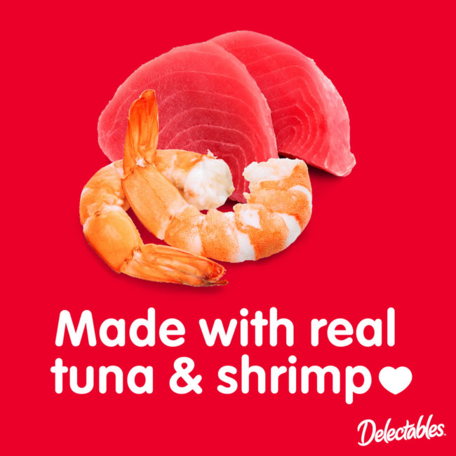 Delectables - Made with real tuna & shrimp