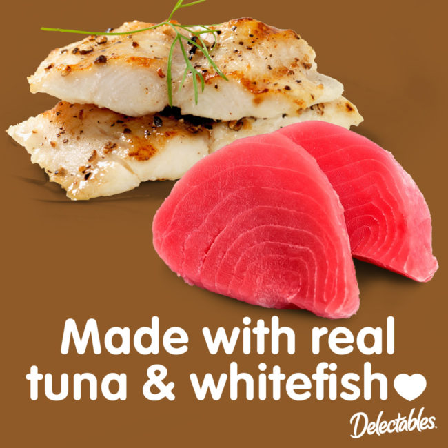 Delectables Made with Real Tuna & Whitefish