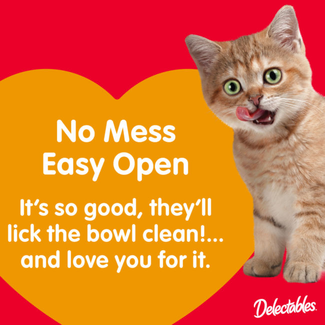 Delectables - No mess, easy open