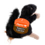 Squeaky dog toy in the shape of a plush squirrel, Hartz SKU# 3270004349