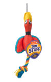 Orange duck chew toy and rope for small dogs, Hartz SKU# 3270011973