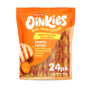 Oinkies Hearty Twists Dog Chew with real chicken. Hartz SKU# 3270012982