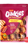 NEW! Oinkies Real Meaty Chews Hearty Kabobs dog treat with chicken, duck, carrot & sweet potato. Hartz SKU# 3270012985
